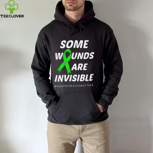 Some wounds are invisible mental health awareness hoodie, sweater, longsleeve, shirt v-neck, t-shirt