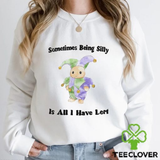 Sometimes being silly is all I have left bunny joker hoodie, sweater, longsleeve, shirt v-neck, t-shirt