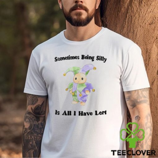 Sometimes being silly is all I have left bunny joker hoodie, sweater, longsleeve, shirt v-neck, t-shirt