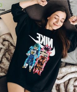 Son Goku Pink Vegeta Nike T Shirt