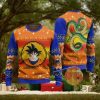 Son Goku With Santa DBZ Ugly Christmas Sweater