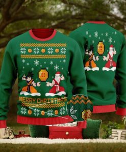 Son Goku With Santa DBZ Ugly Christmas Sweater