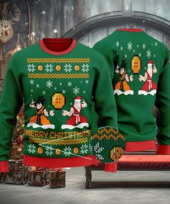 Son Goku With Santa DBZ Ugly Christmas Sweater