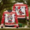 Grinch Hug Baltimore Ravens NFL Ugly Wool Sweater