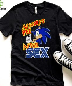 Sonic Always Pee After Sex T Shirt