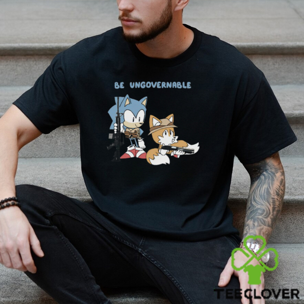 Sonic Be Ungovernable T Shirt Sonic Be Ungovernable T Shirt