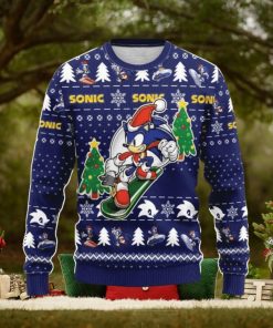 Sonic Characters Ugly Xmas Christmas Sweater Christmas Gift