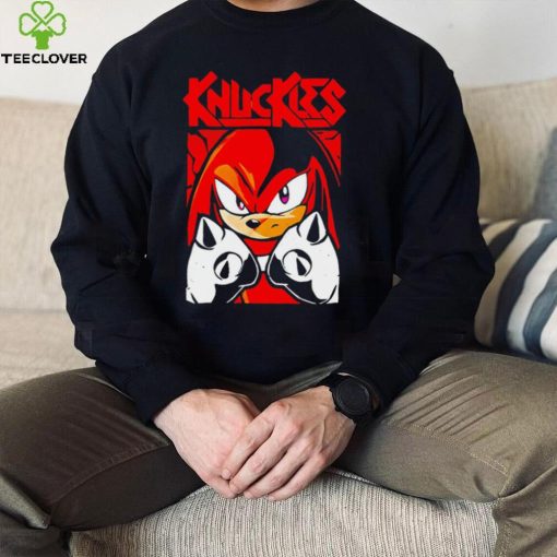 Sonic Knuckles character T hoodie, sweater, longsleeve, shirt v-neck, t-shirt