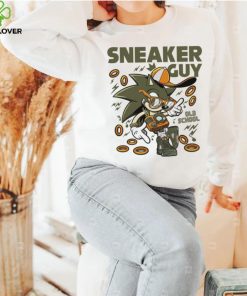 Sonic Old School To Match Sneaker Green Olive Green And Orange Shirt