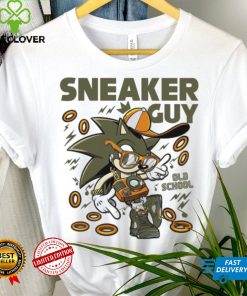 Sonic Old School To Match Sneaker Green Olive Green And Orange Shirt