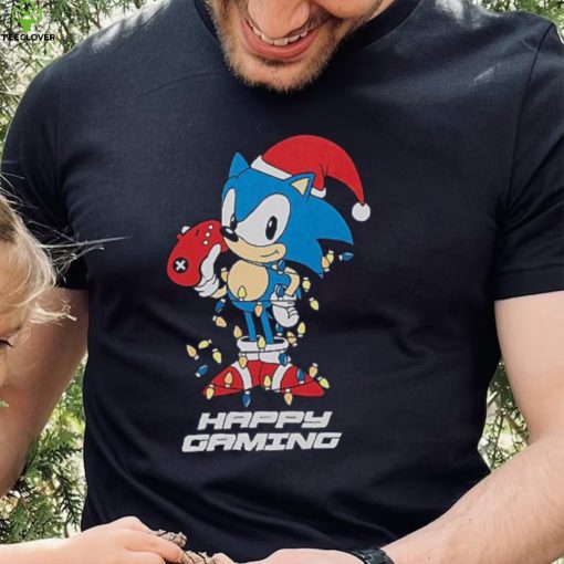 Sonic The Hedgehog Gaming Christmas T Shirt