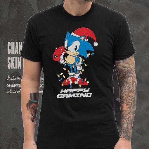 Sonic The Hedgehog Gaming Christmas T Shirt