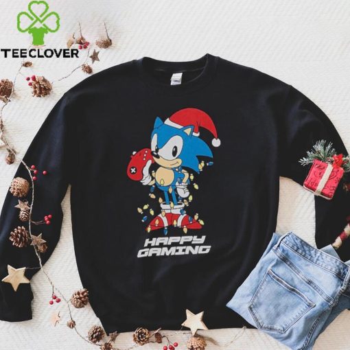 Sonic The Hedgehog Gaming Christmas T Shirt