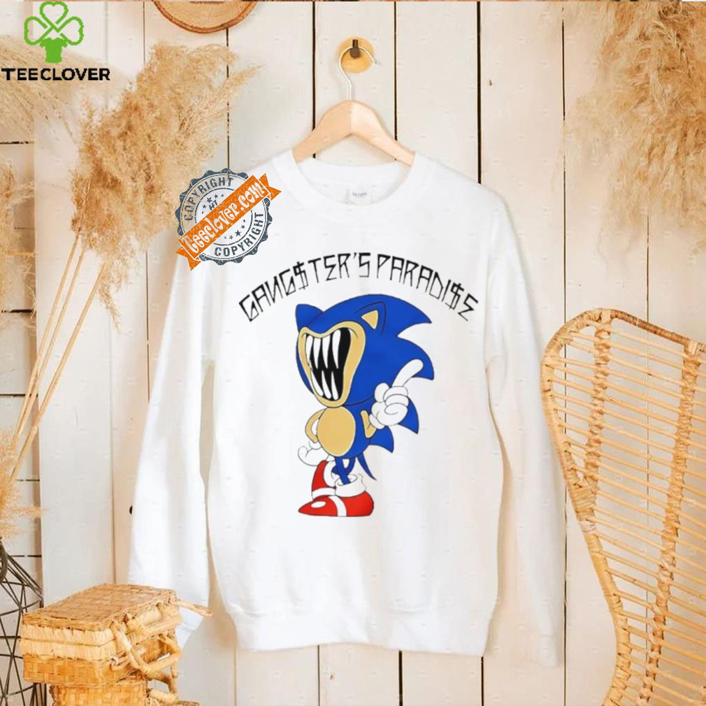 Sonic The Hedgehog Gangster’s Paradise shirt Sonic The Hedgehog Gangster’s Paradise shirt