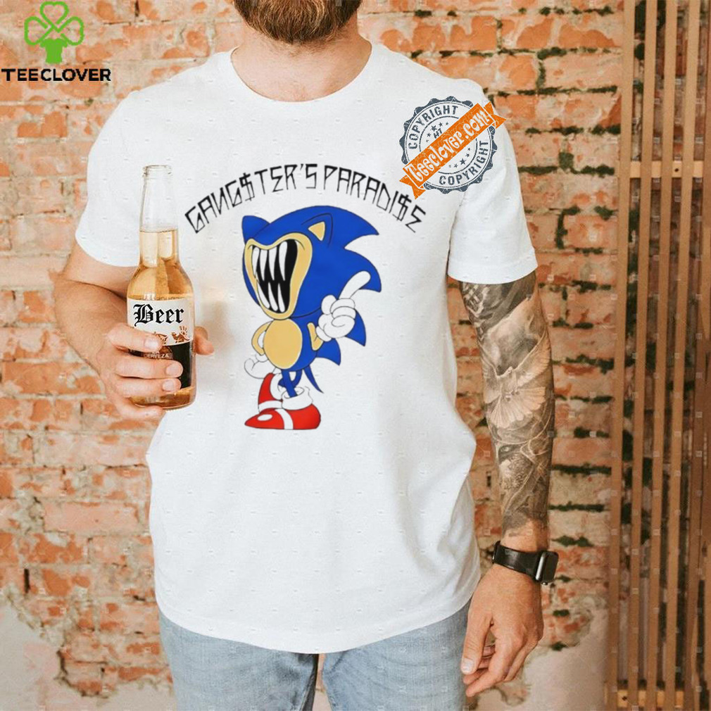 Sonic The Hedgehog Gangster’s Paradise shirt Sonic The Hedgehog Gangster’s Paradise shirt