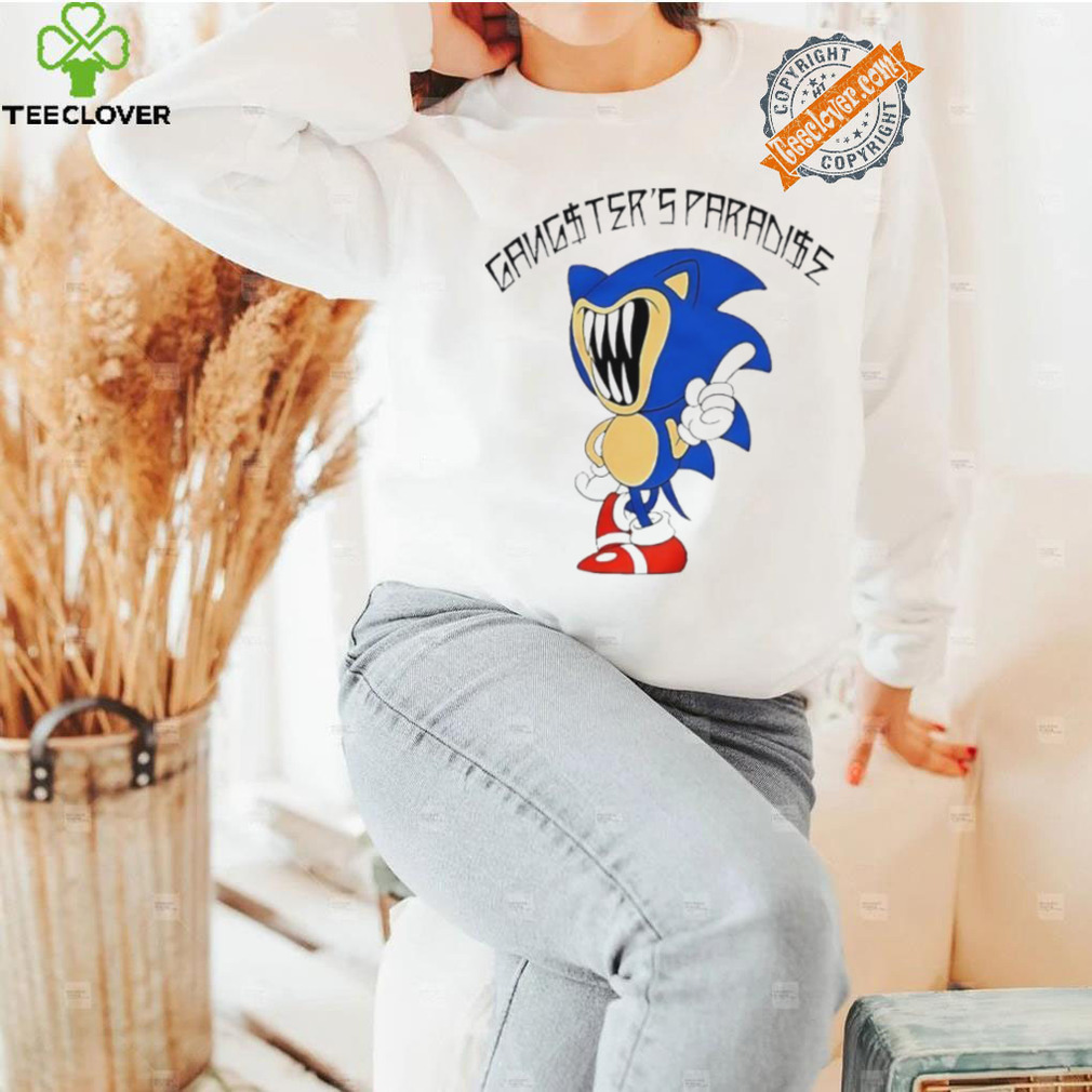 Sonic The Hedgehog Gangster’s Paradise shirt Sonic The Hedgehog Gangster’s Paradise shirt