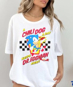 Sonic the Hedgehog Checkered Chili Dog shirt 1 Sonic the Hedgehog Checkered Chili Dog shirt
