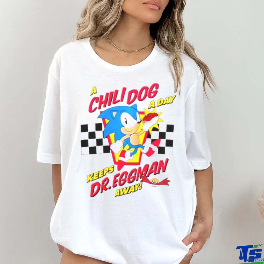 Sonic the Hedgehog Checkered Chili Dog shirt Sonic the Hedgehog Checkered Chili Dog shirt