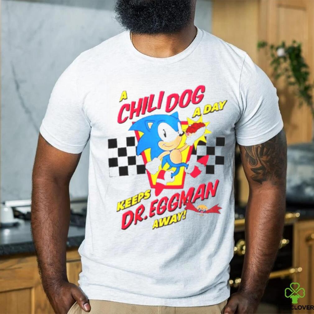 Sonic the Hedgehog Checkered Chili Dog shirt Sonic the Hedgehog Checkered Chili Dog shirt