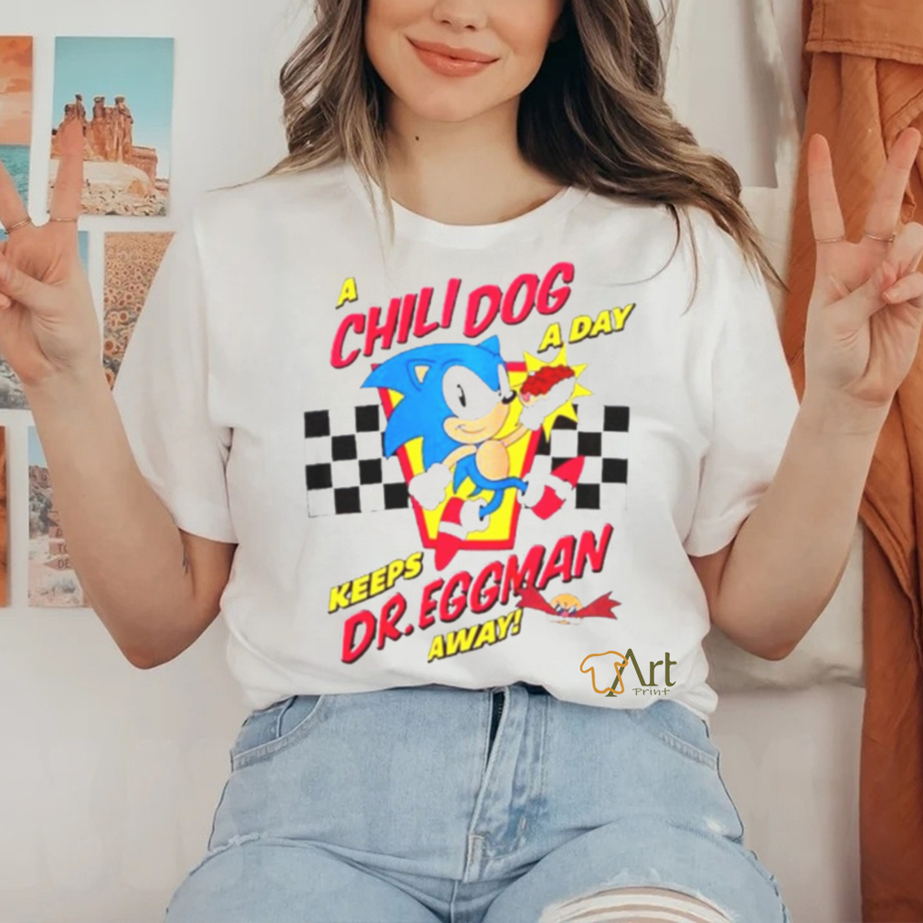 Sonic the Hedgehog Checkered Chili Dog shirt Sonic the Hedgehog Checkered Chili Dog shirt