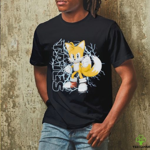 Sonic the Hedgehog Lightning Tails Portrait Youth T Shirt