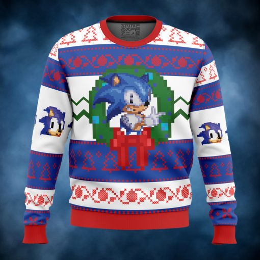 Sonic the Hedgehog Ugly Christmas Sweater