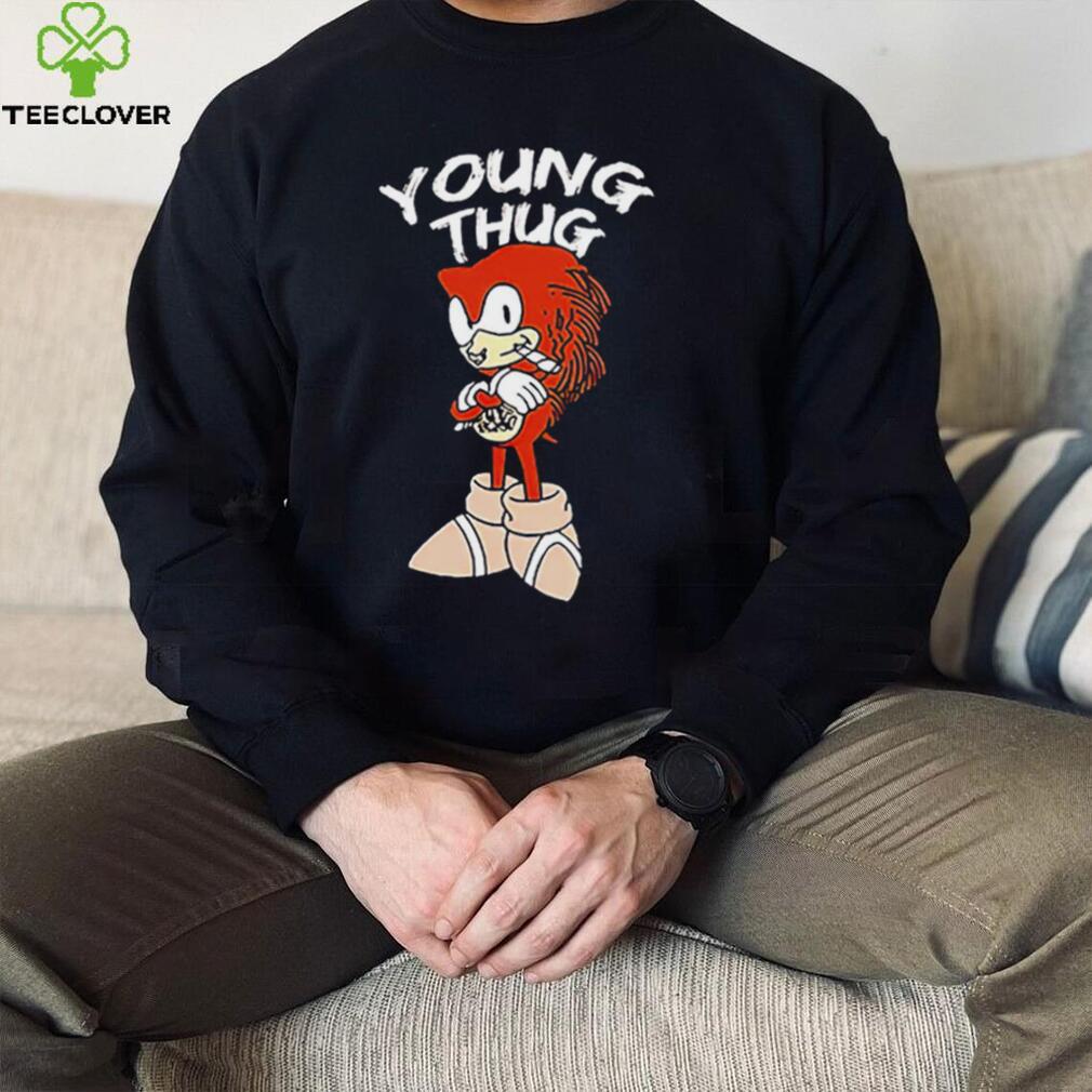 Sonic young thug recorded shirt Sonic young thug recorded shirt