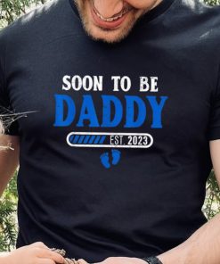 Soon To Be Daddy Est.2023 Dad Father’s Day T Shirt