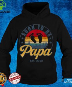 Soon To Be Papa Est 2022 Men Retro First Time Dad Papa T Shirt 2 Soon To Be Papa Est 2022 Men Retro First Time Dad Papa T Shirt