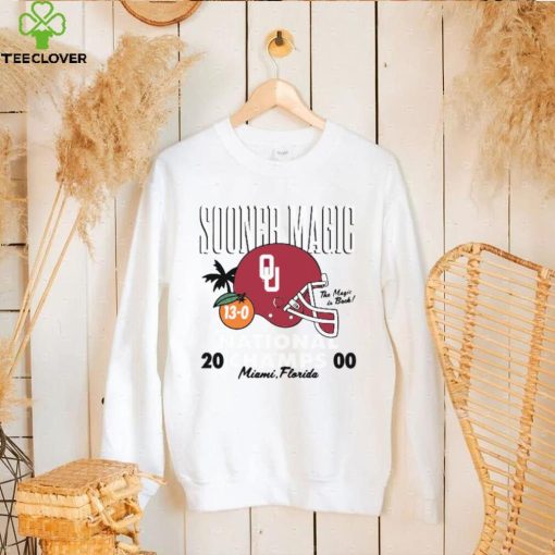 Sooner Magic 2000 National Champs Vintage Shirts