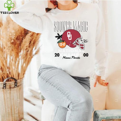 Sooner Magic 2000 National Champs Vintage Shirts