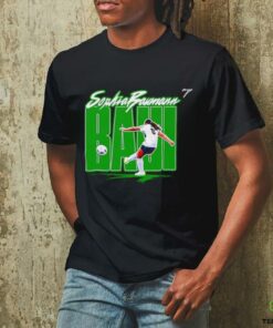Sophia Baumann Baui Eastern Michigan soccer cartoon signature shirt
