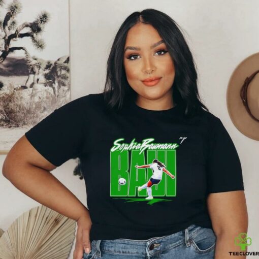 Sophia Baumann Baui Eastern Michigan soccer cartoon signature shirt