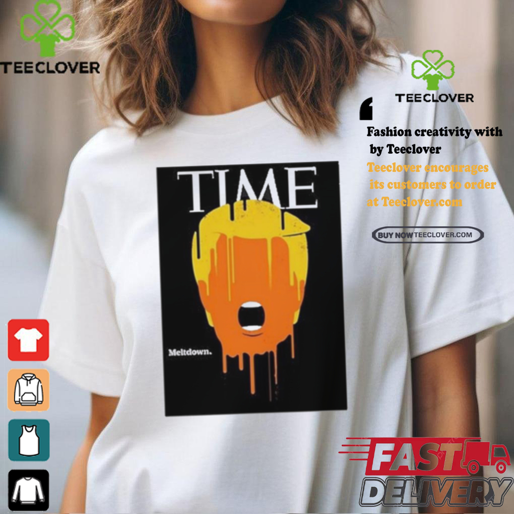 Sophie Louise Delquié Donald Trump Time Meltdown Shirt Sophie Louise Delquié Donald Trump Time Meltdown Shirt