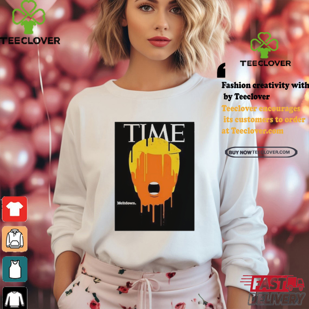 Sophie Louise Delquié Donald Trump Time Meltdown Shirt Sophie Louise Delquié Donald Trump Time Meltdown Shirt