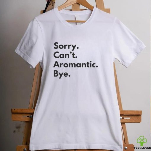 Sorry Cant Bye Aromantic Thoodie, sweater, longsleeve, shirt v-neck, t-shirt