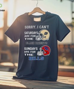 Sorry I Can't Saturdays Are For The Army Black Knights Sundays Are For The Buffalo  Bills 2023 shirt - Limotees