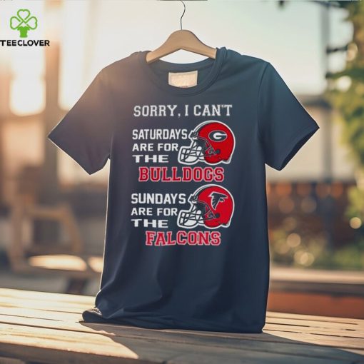 Sorry I Can’t Saturdays Are For The Georgia Bulldogs Are For The Baltimore Ravens 2023 shirt