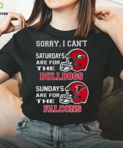 Sorry I Can’t Saturdays Are For The Georgia Bulldogs Are For The Baltimore Ravens 2023 shirt