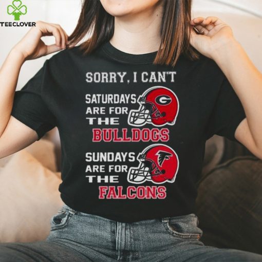 Sorry I Can’t Saturdays Are For The Georgia Bulldogs Are For The Baltimore Ravens 2023 shirt