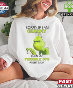 Sorry if i am cranky shirt