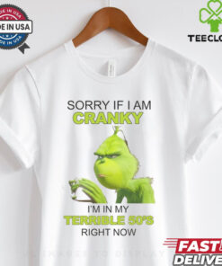 Sorry if i am cranky shirt