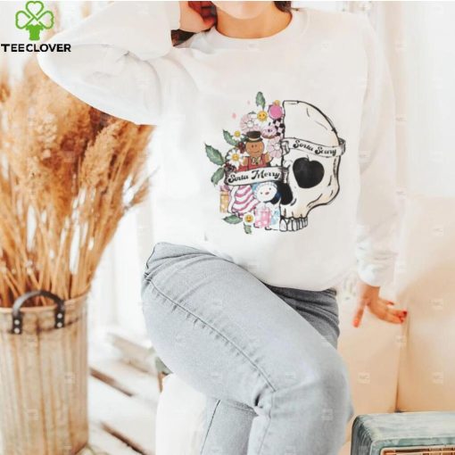 Sorta Merry Sorta Scary Skull Christmas hoodie, sweater, longsleeve, shirt v-neck, t-shirt