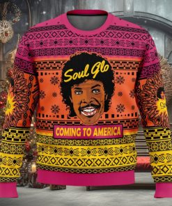 Soul Glo Coming to America Ugly Christmas Sweater 1 Soul Glo Coming to America Ugly Christmas Sweater
