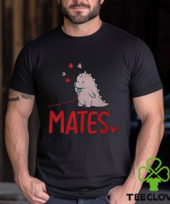 Soul Mates Cute Dinosaur Valentine's Day Matching Couples Men's T shirt