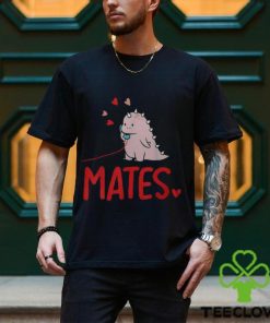 Soul Mates Cute Dinosaur Valentine's Day Matching Couples Men's T hoodie, sweater, longsleeve, shirt v-neck, t-shirt