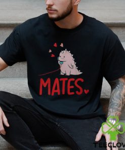 Soul Mates Cute Dinosaur Valentine's Day Matching Couples Men's T hoodie, sweater, longsleeve, shirt v-neck, t-shirt