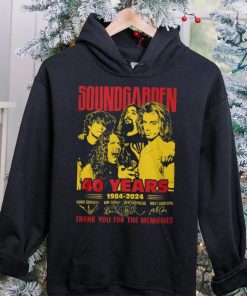 Soundgarden 40 Years 1984 2024 Thank You For The Memories T Shirt