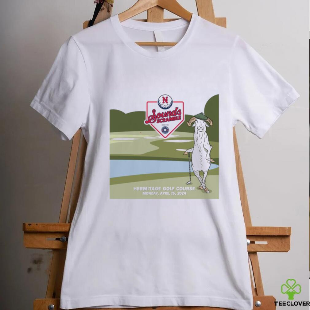 Sounds Scramble Benefiting Hermitage Golf Course Monday April 15 2024 T shirt Sounds Scramble Benefiting Hermitage Golf Course Monday April 15 2024 T shirt