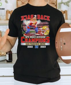 Sourdough Sam 49ers Mascot Back 2 Back NFC West Division Champions 2022 2023 Shirt